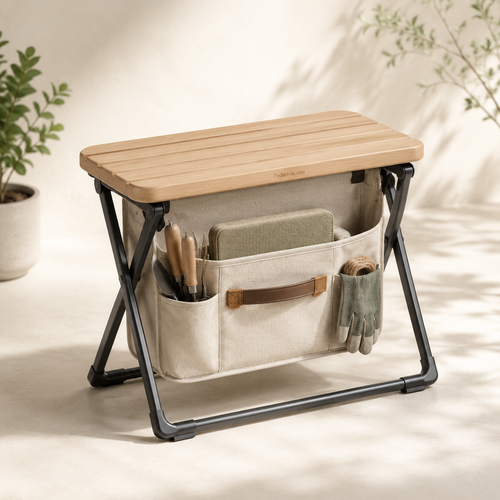 Cedarivia FoldNest Garden Seat & Storage product view